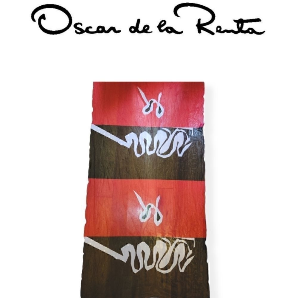 Vintage Oscar de la Renta Wrap/scarf SWIM Cover-up Sarong One Size